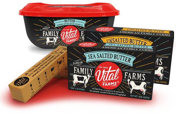 Vital Farms Butter, From Cows Raised on Family Farms