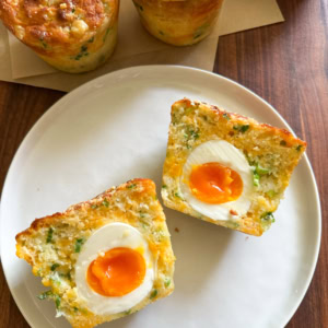 Jammy Egg Muffins