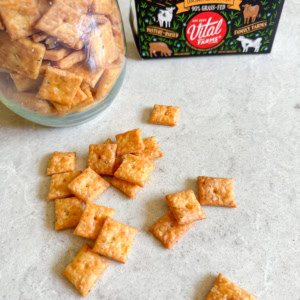 Rosemary Cheddar Crackers