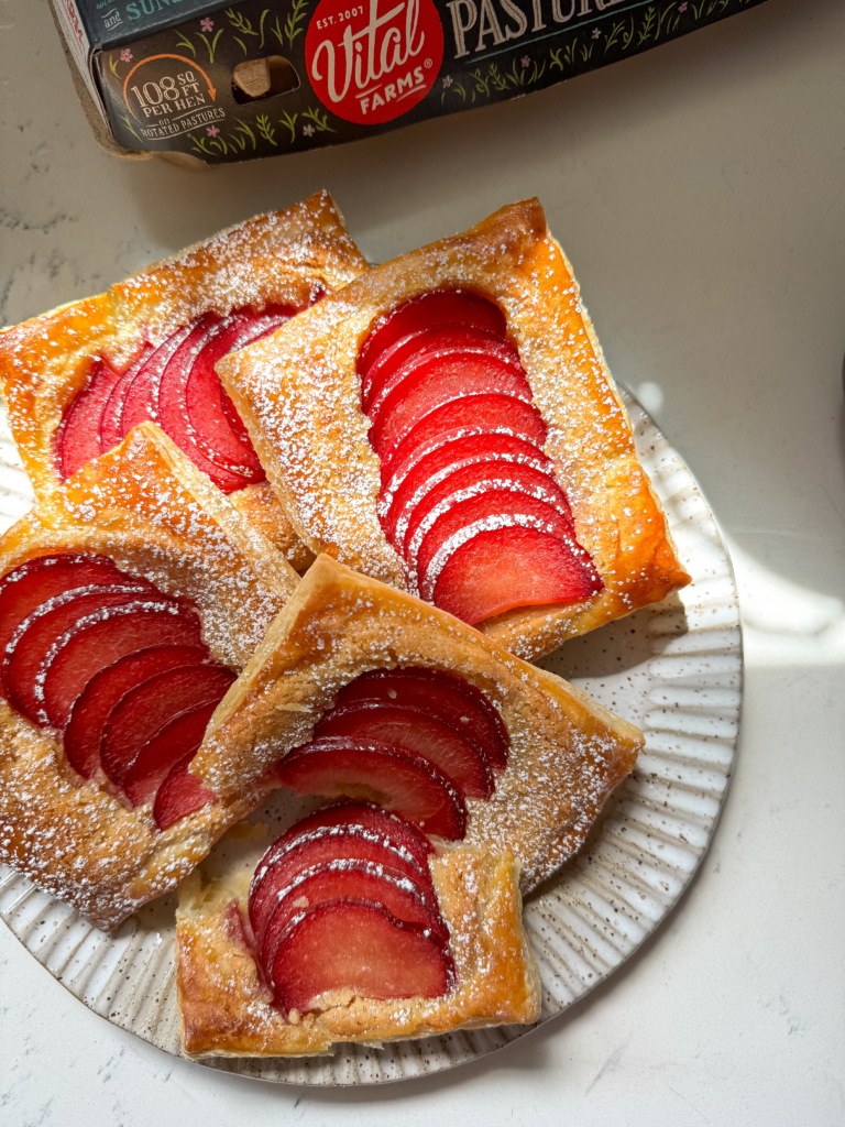 Plum Frangipane Tarts - Vital Farms