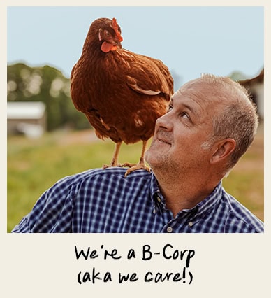 We're a B-Corp (aka we care!)