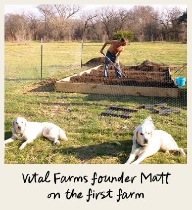 Vital Farms founder Matt on the first farm