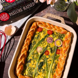 Garden Party Quiche